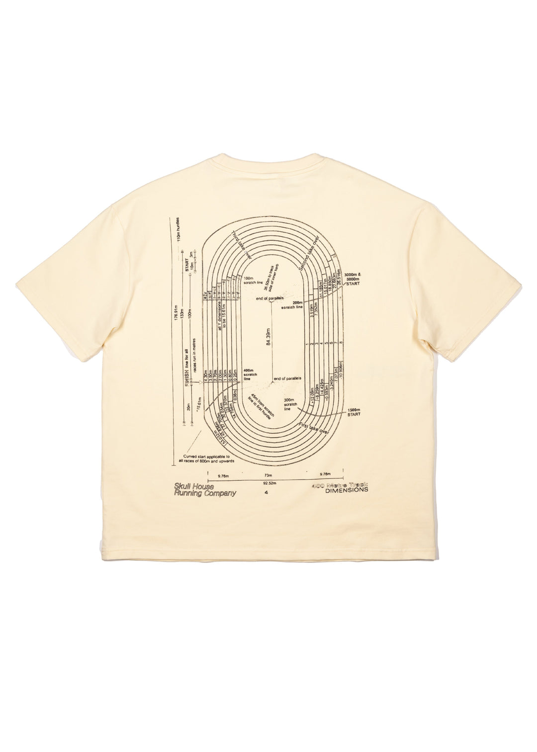 Dimensions Oversized Tee, Unisex – Butter