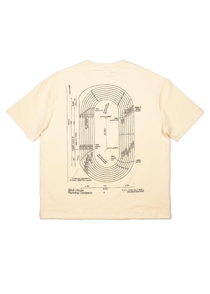 Dimensions Oversized Tee, Unisex – Butter