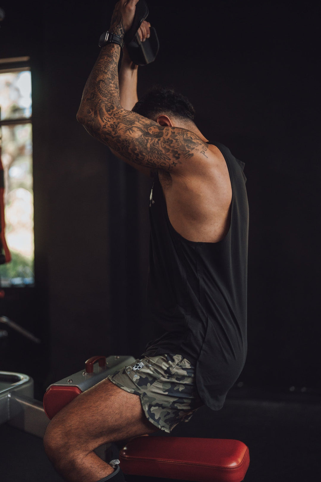 Men's Hybrid Short – Evergreen Camo