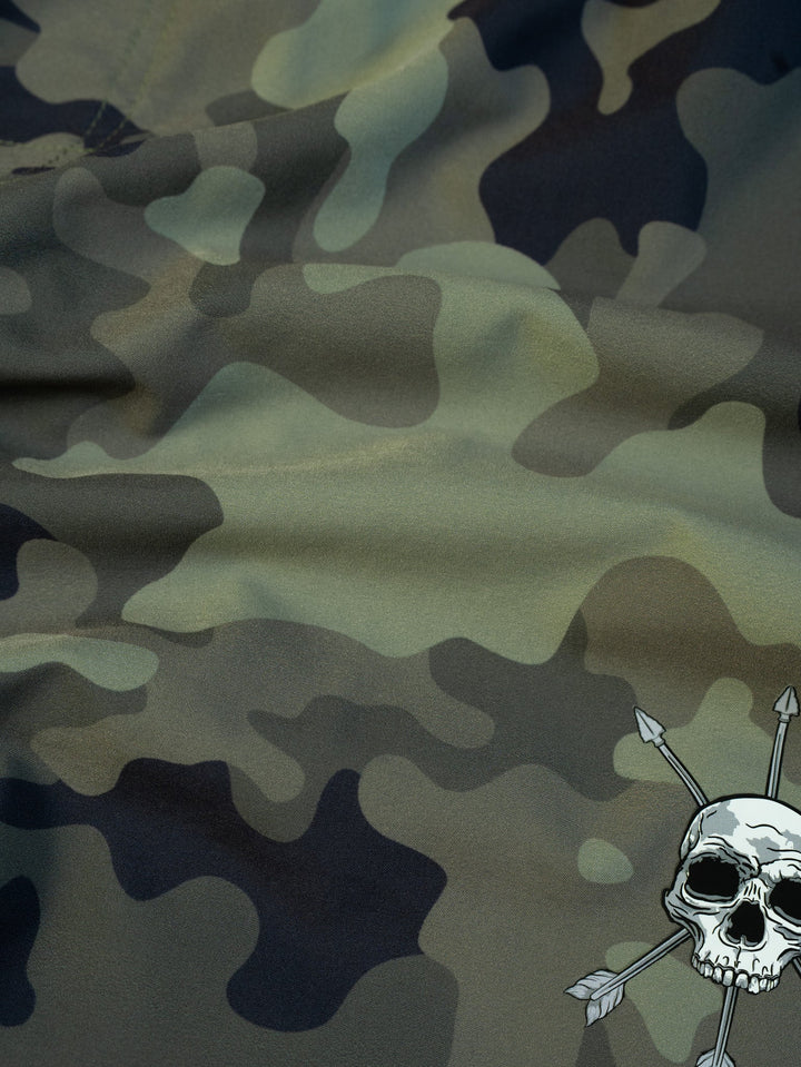 Men's Hybrid Short – Evergreen Camo