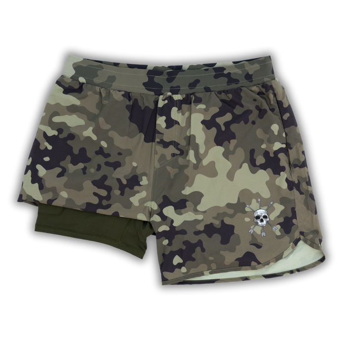 Men's Hybrid Short – Evergreen Camo