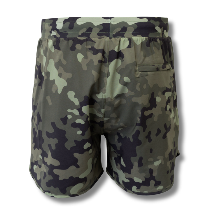 Men's Hybrid Short – Evergreen Camo