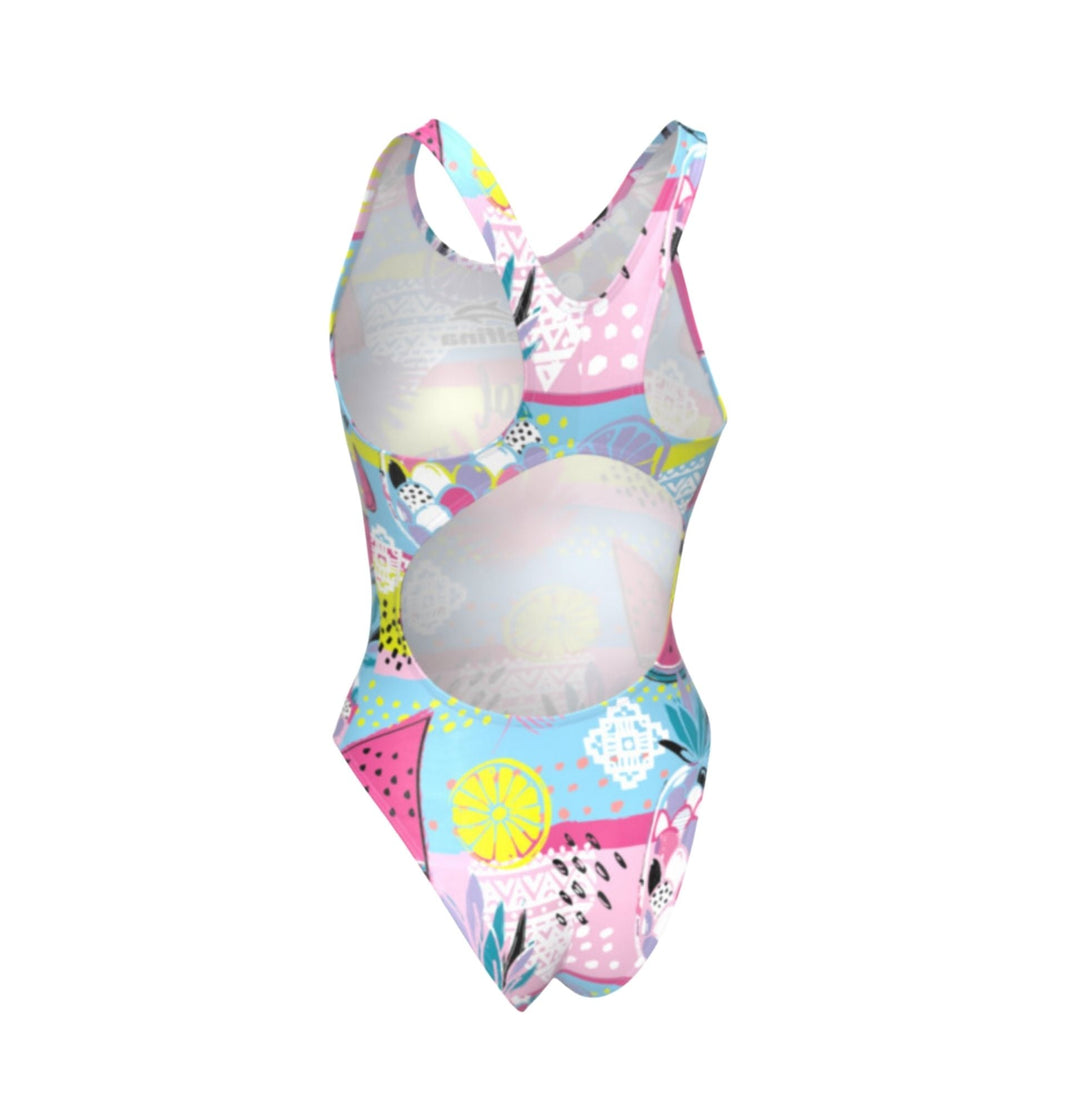 Funny Tropics Women's X-Back Swimsuit – view 3