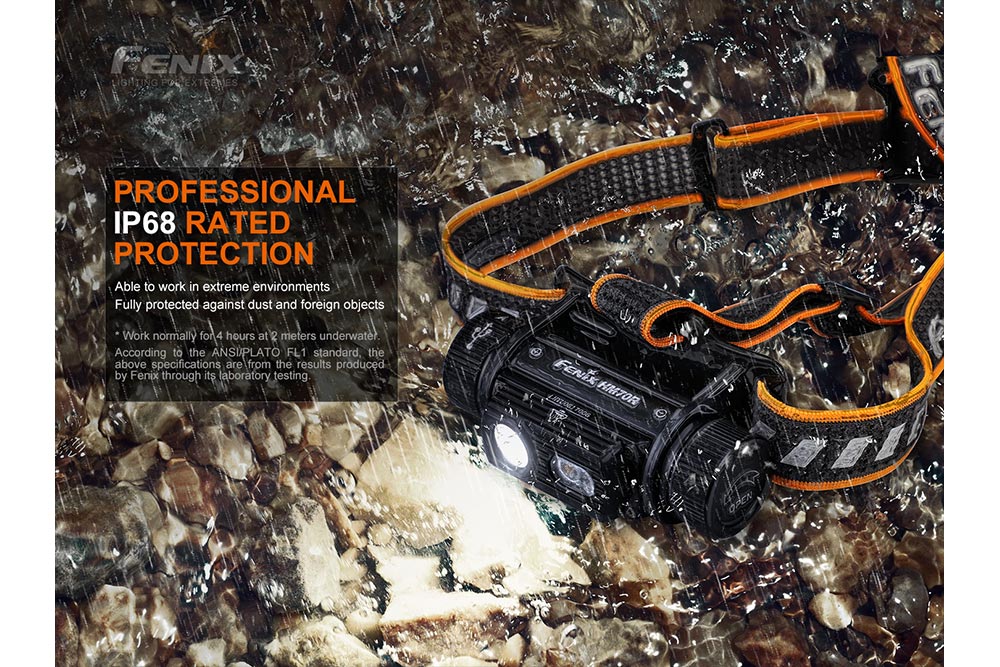 Fenix HM70R Rechargeable LED Headlamp – 1600 Lumens