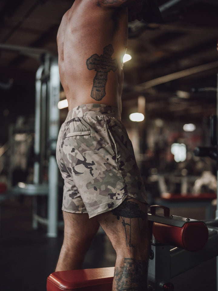 Men's Hybrid Short – Highland Camo