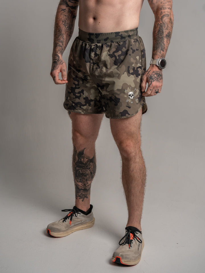 Men's Hybrid Short – Evergreen Camo