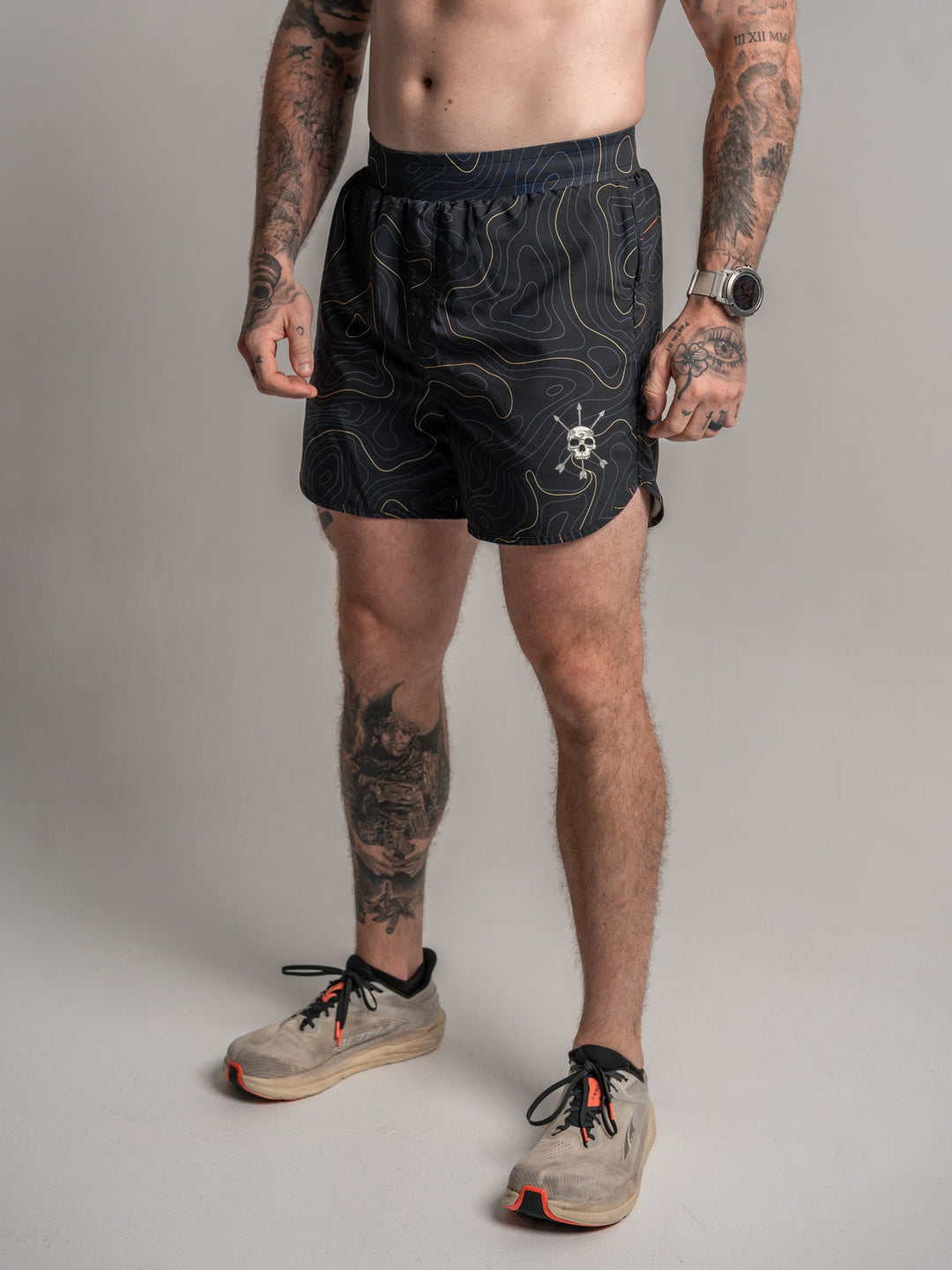 Men's Hybrid Short – Midnight Topo