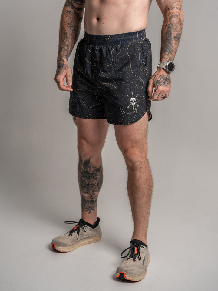 Men's Hybrid Short – Midnight Topo