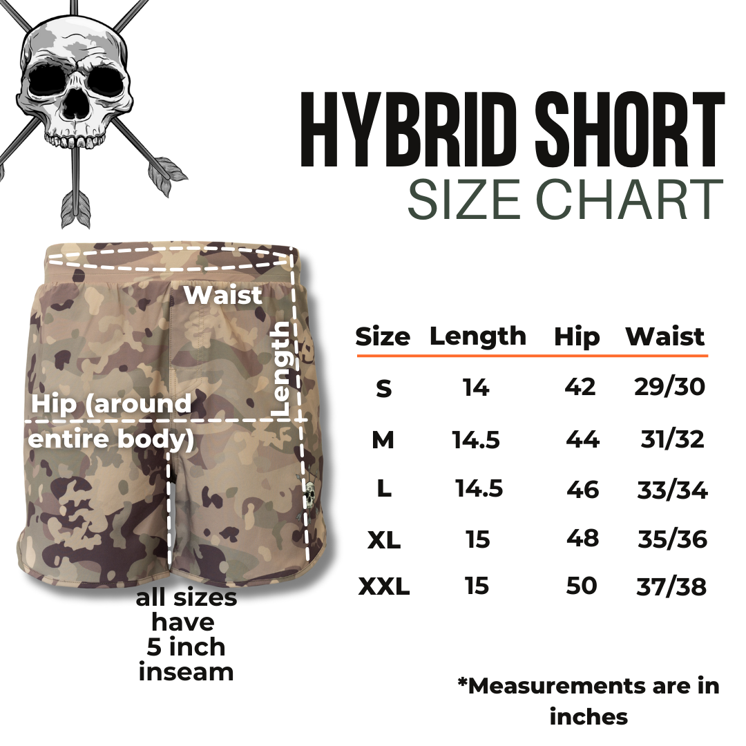 Men's Hybrid Short – Highland Camo
