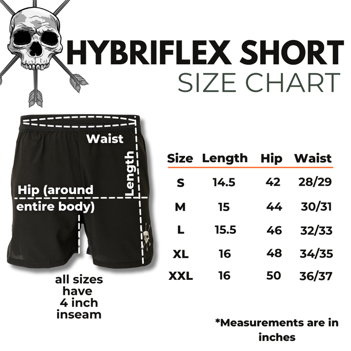 Men's Hybriflex Short – Black