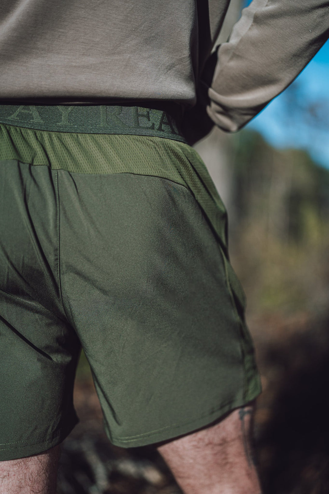 Men's Motto Short – Jungle Moss