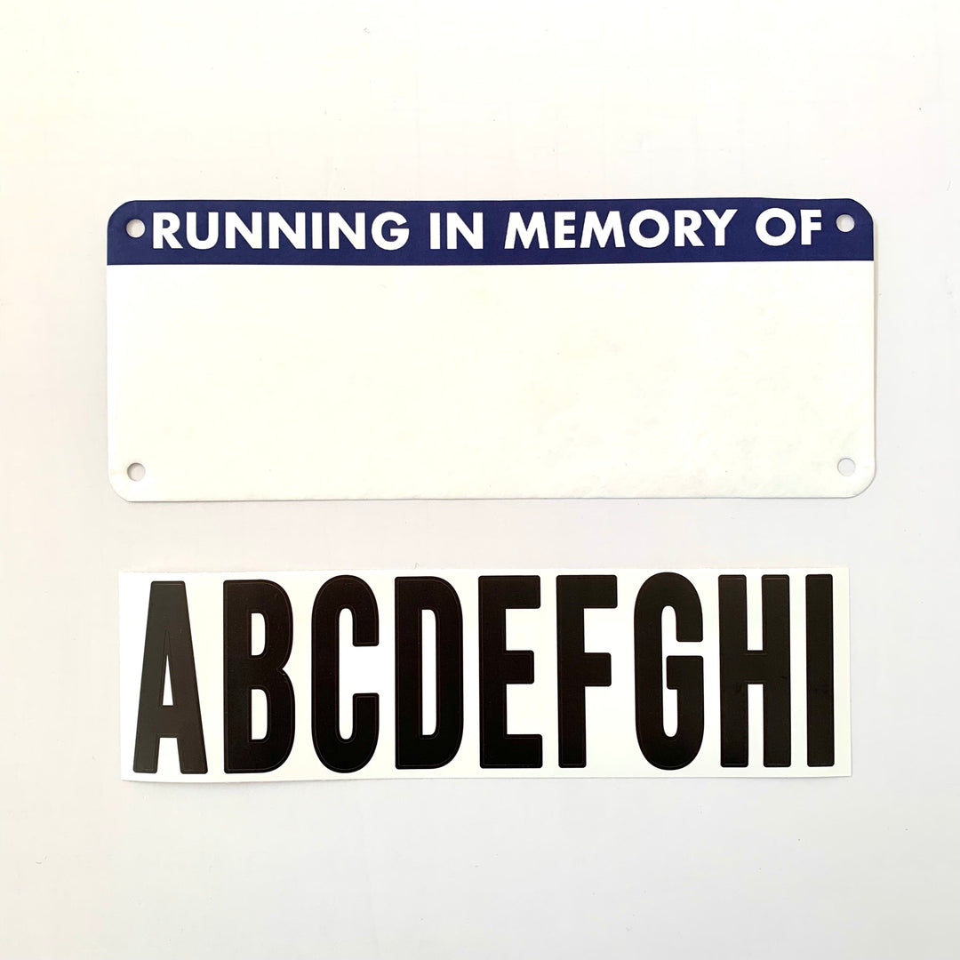 Race Dedication Bib- Custom by Pen and Paces – product image 4