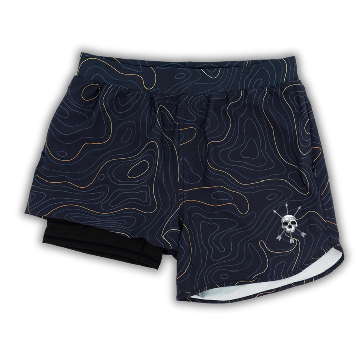 Men's Hybrid Short – Midnight Topo