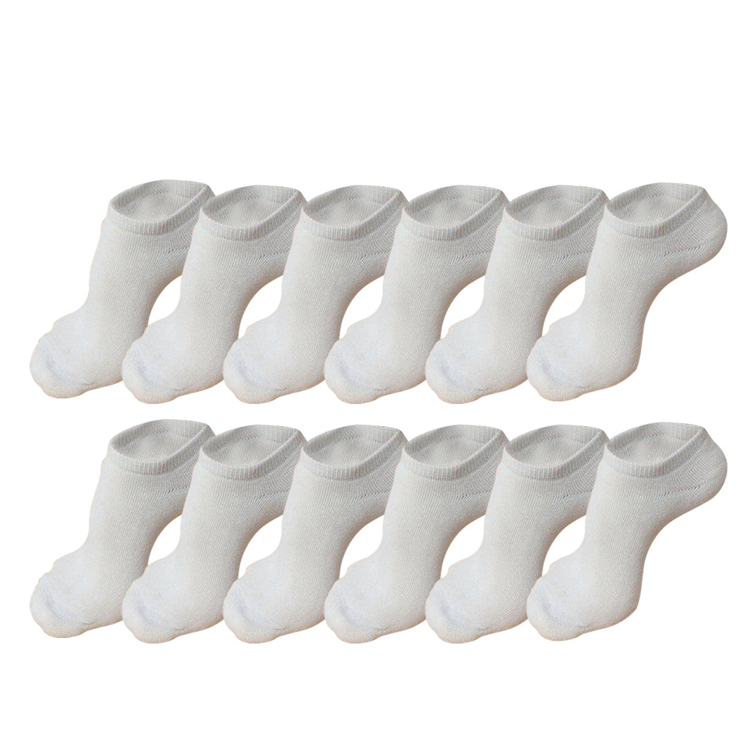 No Look Sport Bamboo Viscose Socks – Natural (Ankle / No-Show Style)