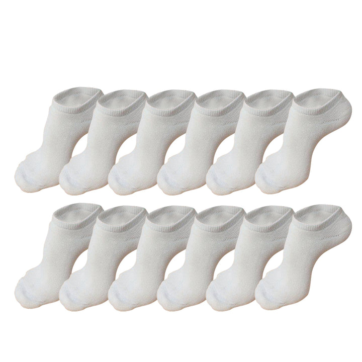 No Look Sport Bamboo Viscose Socks – Natural (Ankle / No-Show Style)