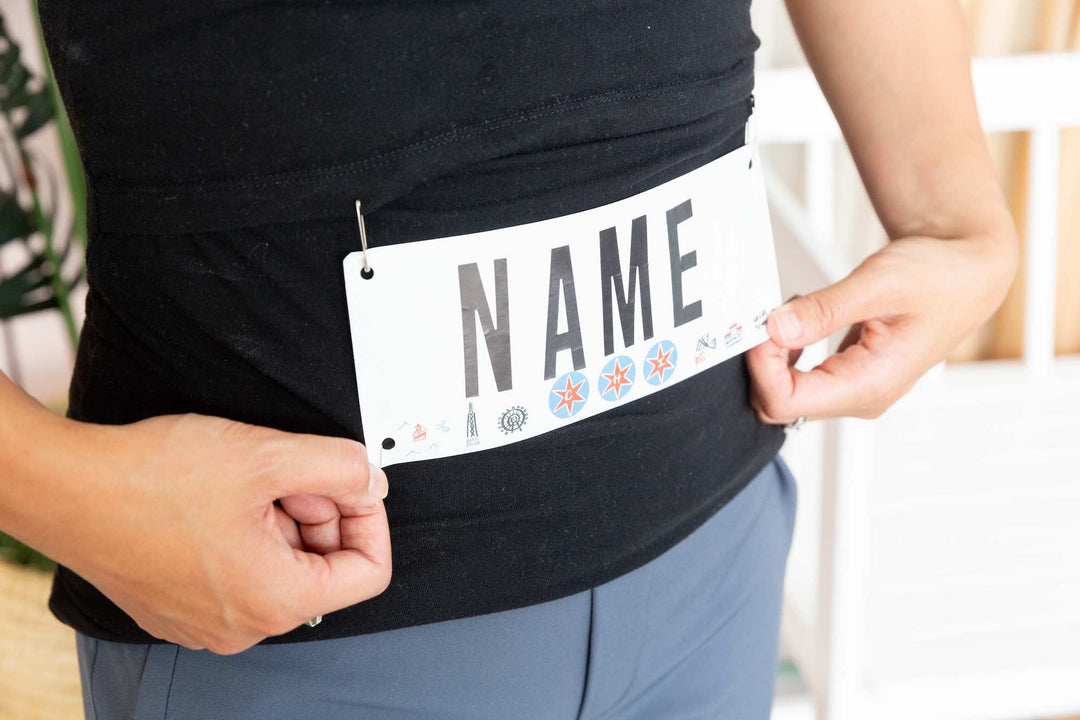 Expo pick up -Chi-Town- Marathon Name Bib Kit (Chicago) by Pen and Paces – product image 5