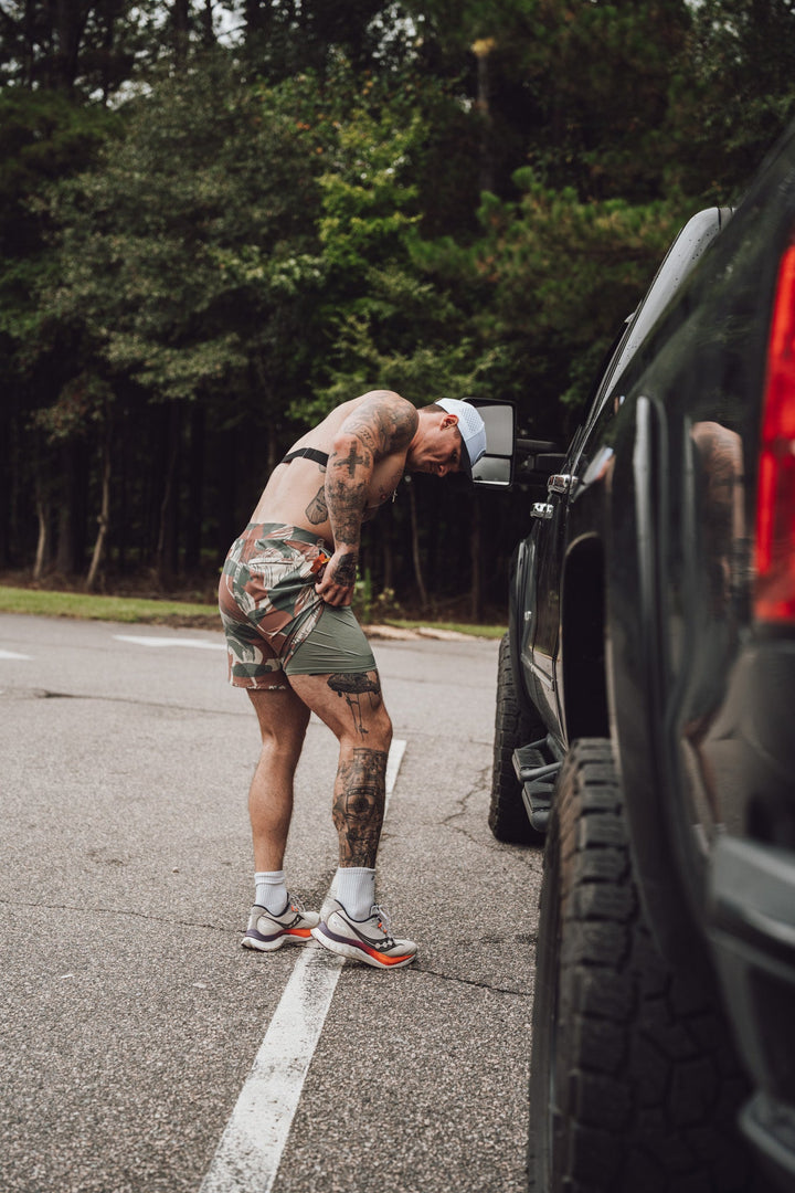 Men's Hybrid Short – Rhodesian Camo