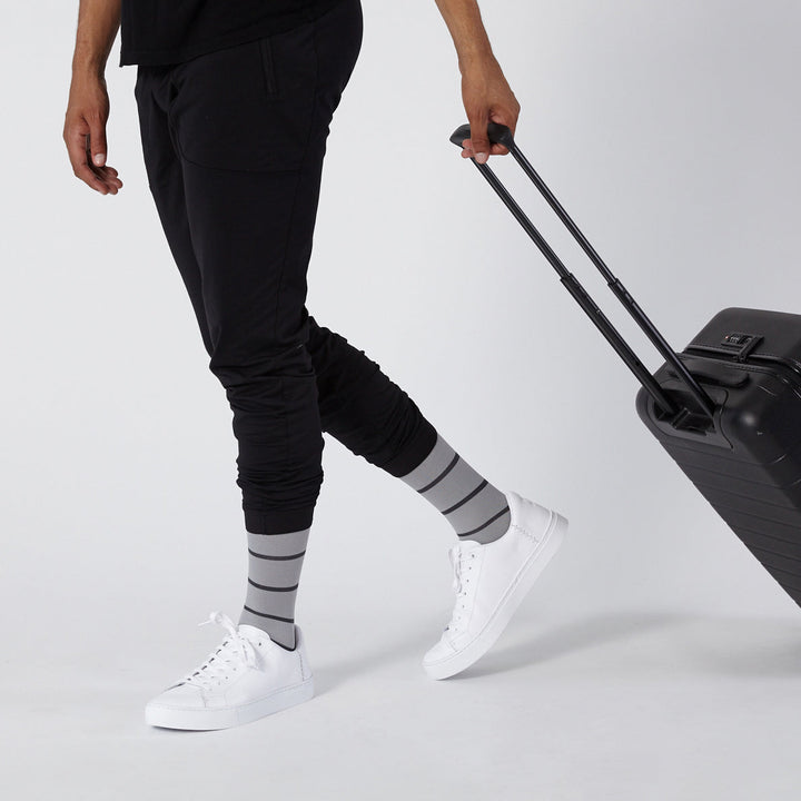 Knee-High Compression Socks – Stripes