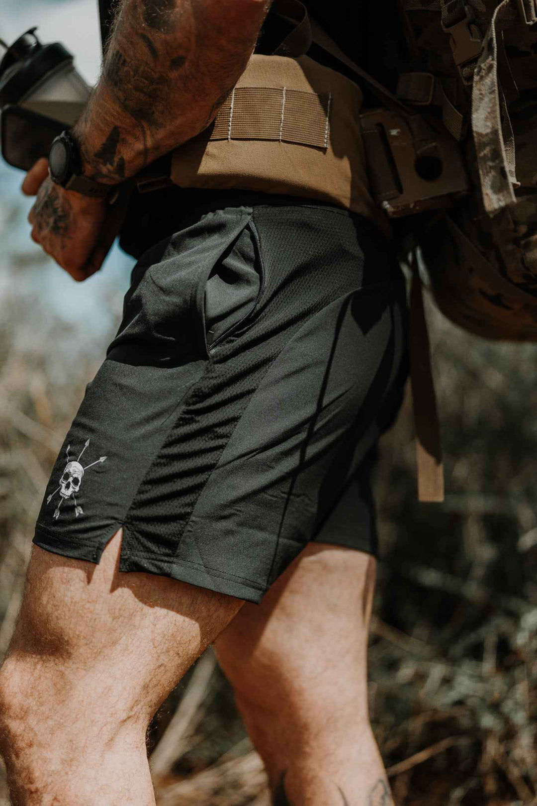 Men's Motto Short – Black