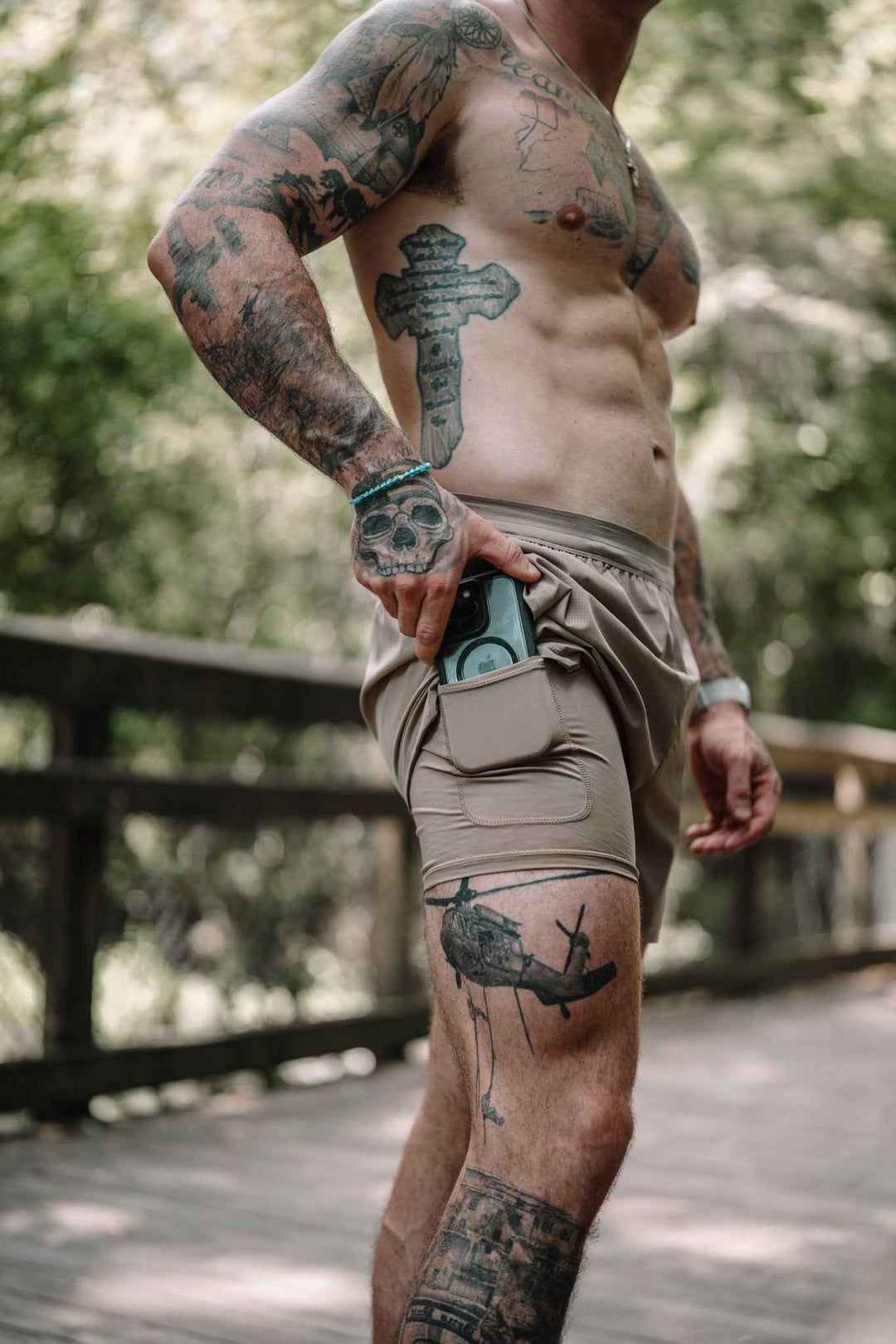 Men's Hybriflex Short – Tan
