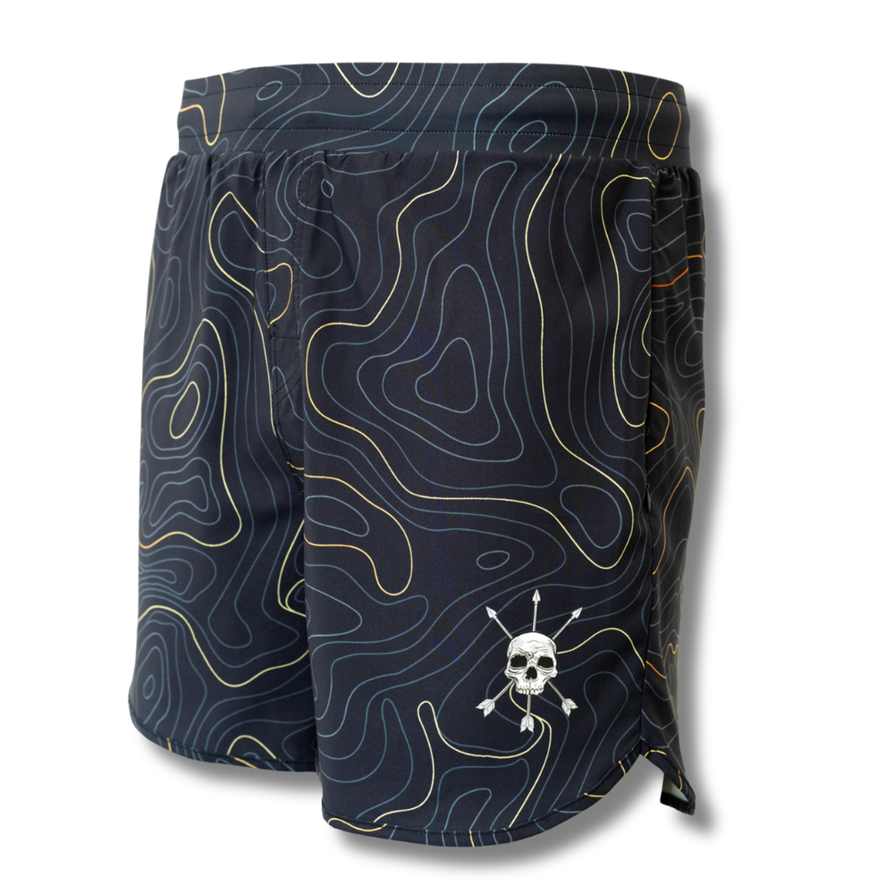 Men's Hybrid Short – Midnight Topo