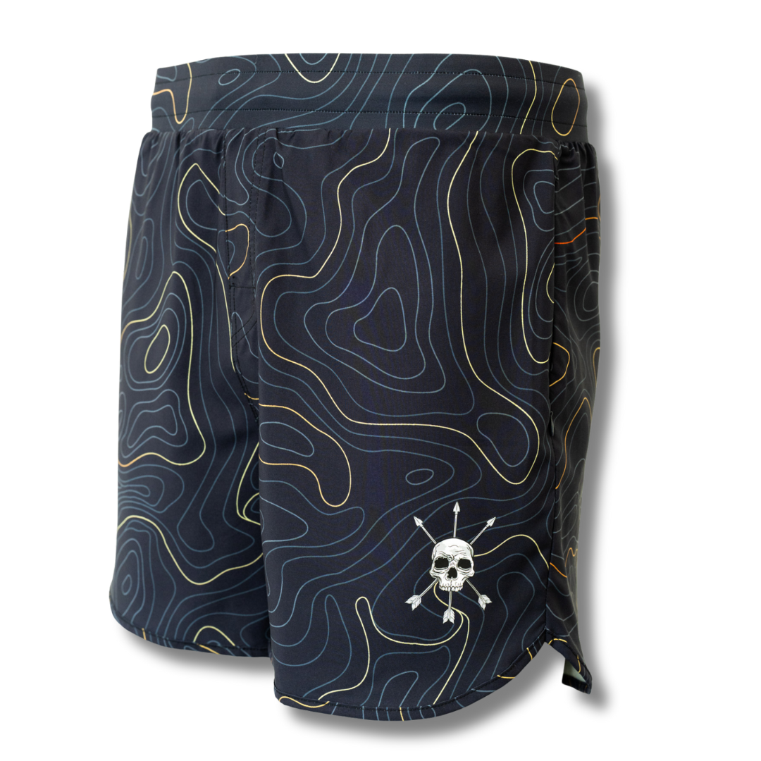 Men's Hybrid Short – Midnight Topo