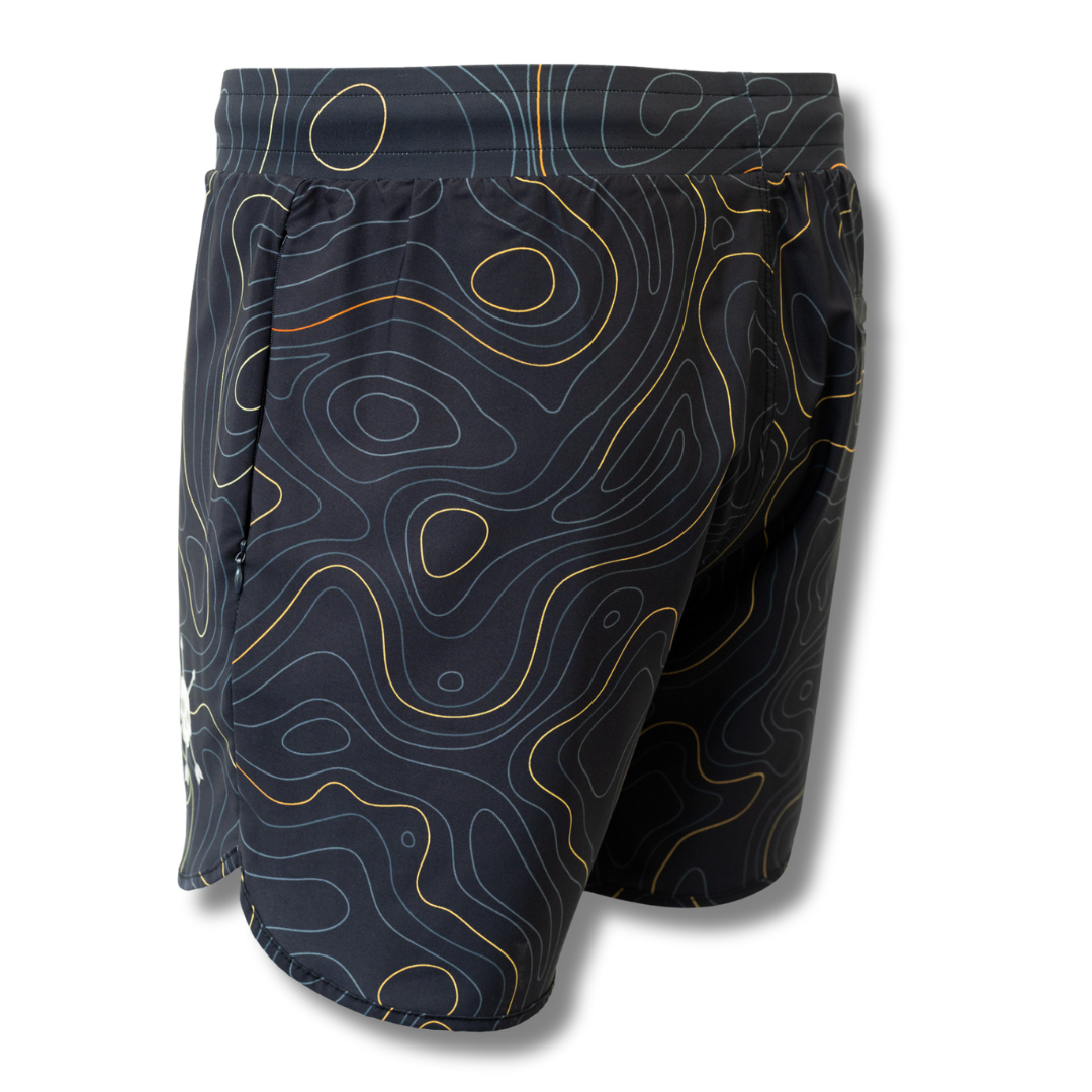 Men's Hybrid Short – Midnight Topo