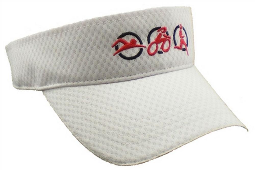 Gizmo Triathlon Running Visor - White by Gizmo Gear