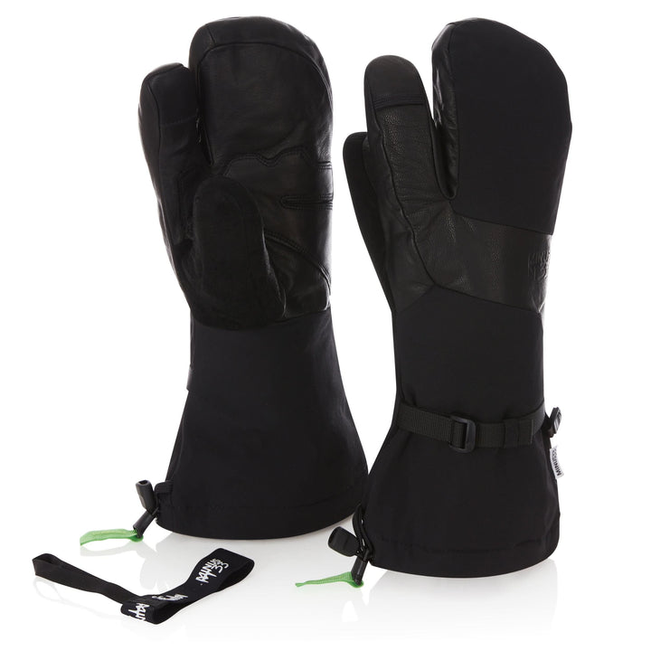 WoolTek Three Finger Waterproof Ski Gloves – view 5