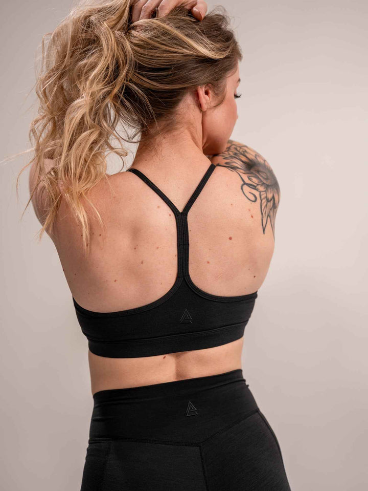 Women's Debut Sports Bra – Black