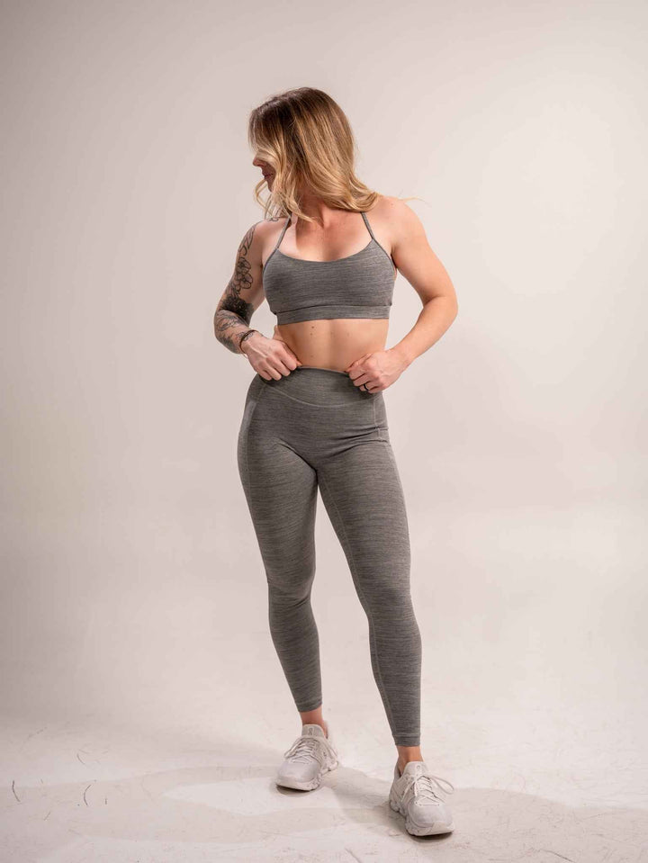 Women's Debut Sports Bra – Gray