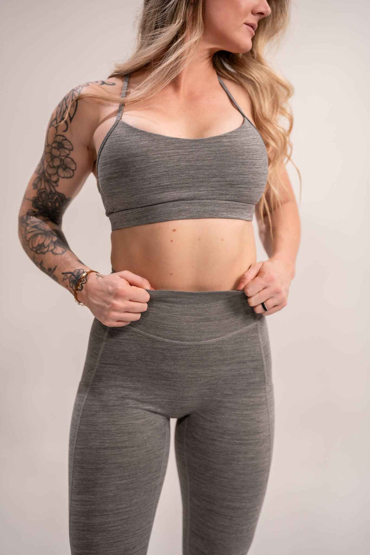 Women's Debut Sports Bra – Gray